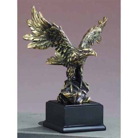 MARIAN IMPORTS Marian Imports 51153 Golden Eagle Sculpture - 5 x 7.5 in. 51153